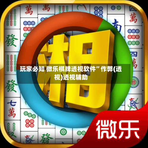 玩家必知 微乐棋牌透视软件”作弊(透视)透视辅助-第2张图片