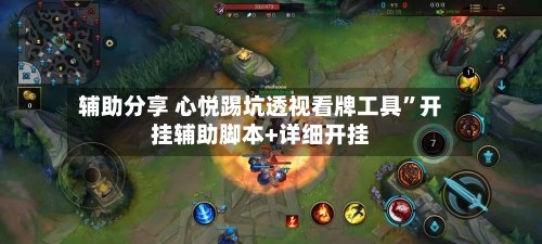 辅助分享 心悦踢坑透视看牌工具	”开挂辅助脚本+详细开挂-第2张图片