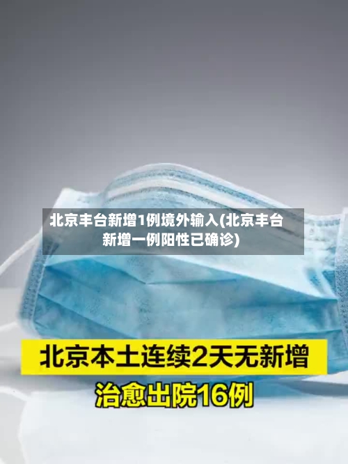 北京丰台新增1例境外输入(北京丰台新增一例阳性已确诊)