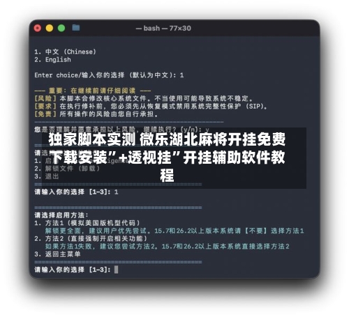 独家脚本实测 微乐湖北麻将开挂免费下载安装”+透视挂	”开挂辅助软件教程-第2张图片