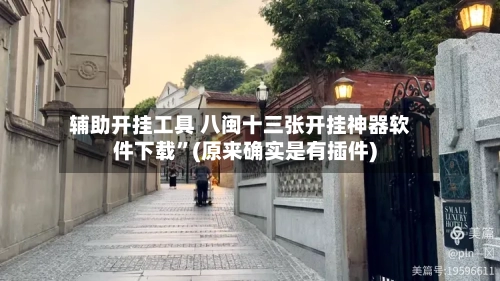 辅助开挂工具 八闽十三张开挂神器软件下载”(原来确实是有插件)-第2张图片