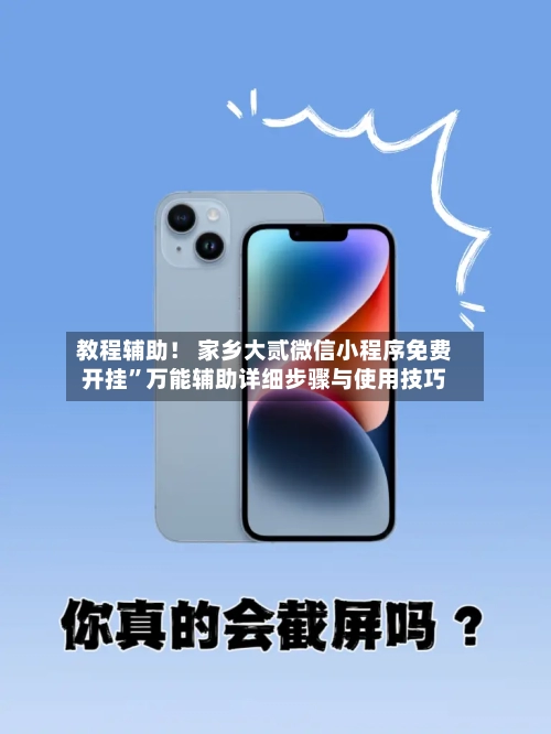 教程辅助！ 家乡大贰微信小程序免费开挂	”万能辅助详细步骤与使用技巧-第2张图片