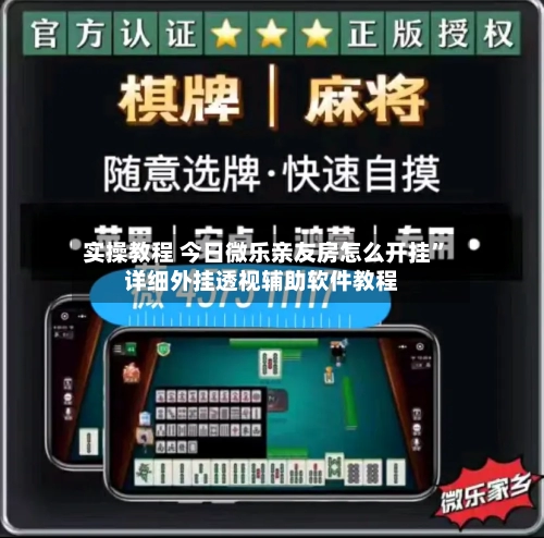 实操教程 今日微乐亲友房怎么开挂	”详细外挂透视辅助软件教程-第2张图片