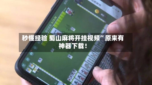 秒懂经验 蜀山麻将开挂视频	”原来有神器下载！-第3张图片