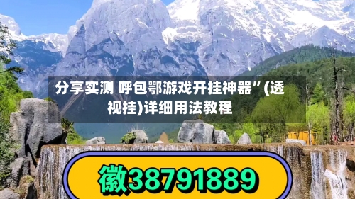 分享实测 呼包鄂游戏开挂神器”(透视挂)详细用法教程-第3张图片