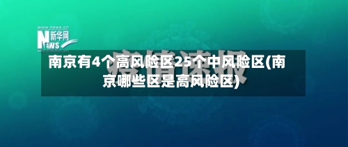 南京有4个高风险区25个中风险区(南京哪些区是高风险区)