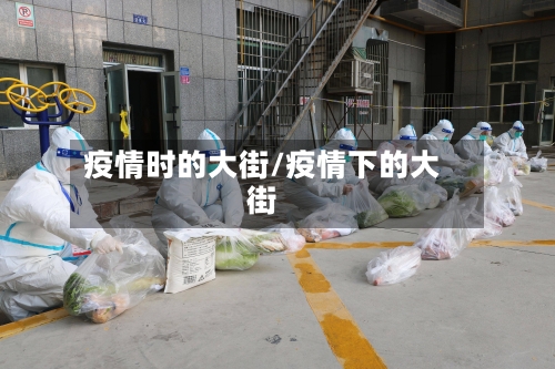 疫情时的大街/疫情下的大街
