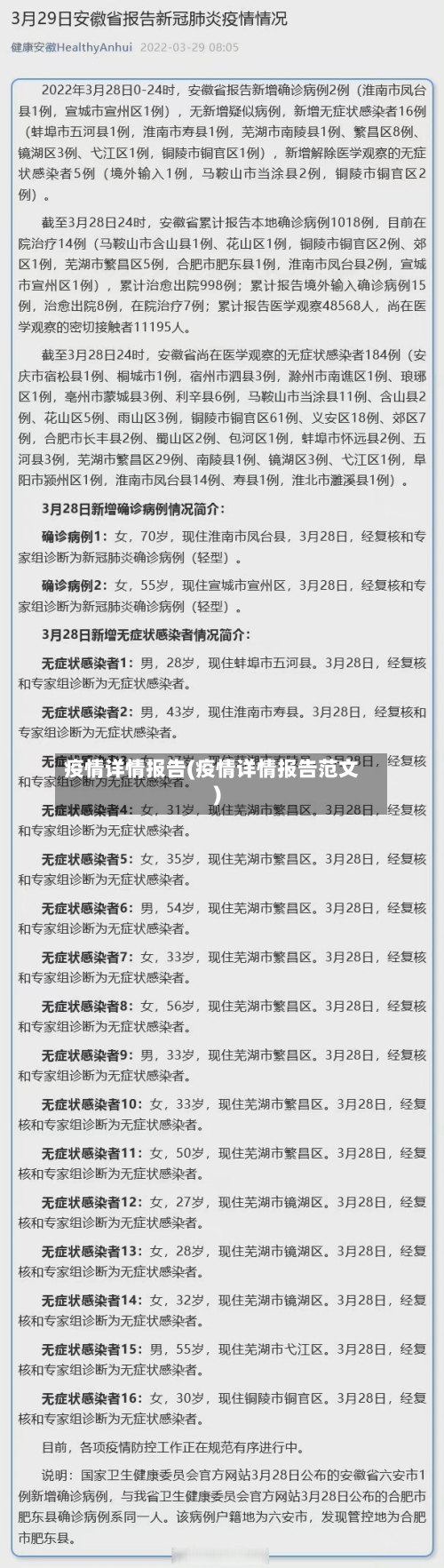 疫情详情报告(疫情详情报告范文)-第2张图片