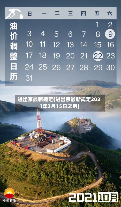 进出京最新规定(进出京最新规定2021年3月15日之后)