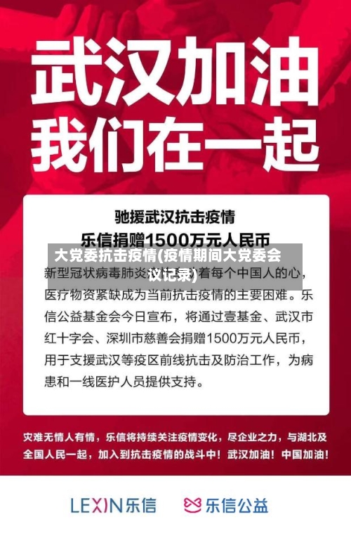 大党委抗击疫情(疫情期间大党委会议记录)-第2张图片