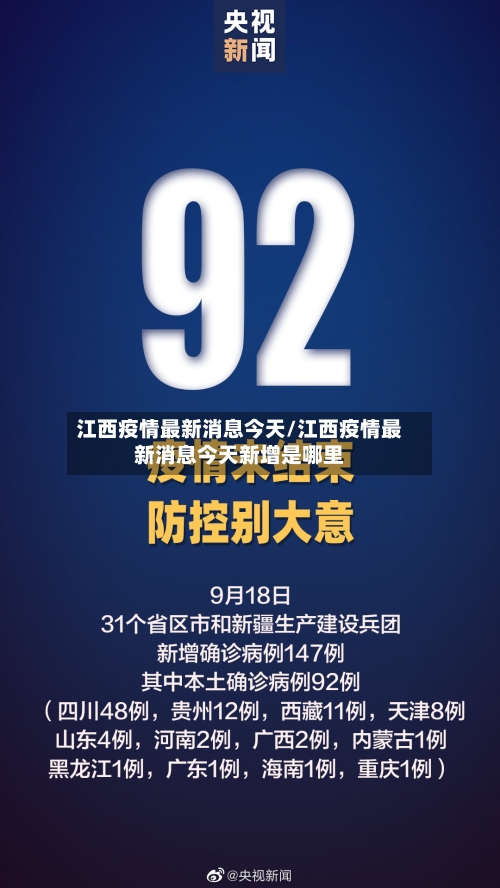 江西疫情最新消息今天/江西疫情最新消息今天新增是哪里-第3张图片