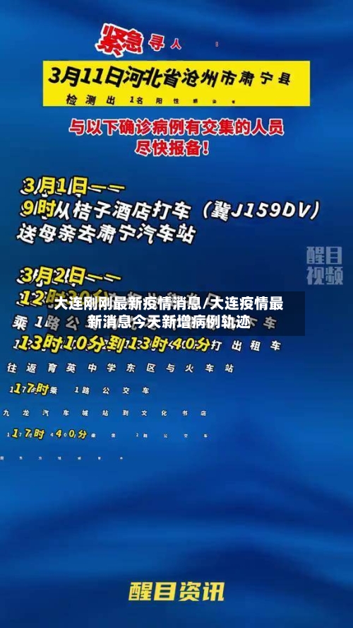 大连刚刚最新疫情消息/大连疫情最新消息今天新增病例轨迹-第2张图片