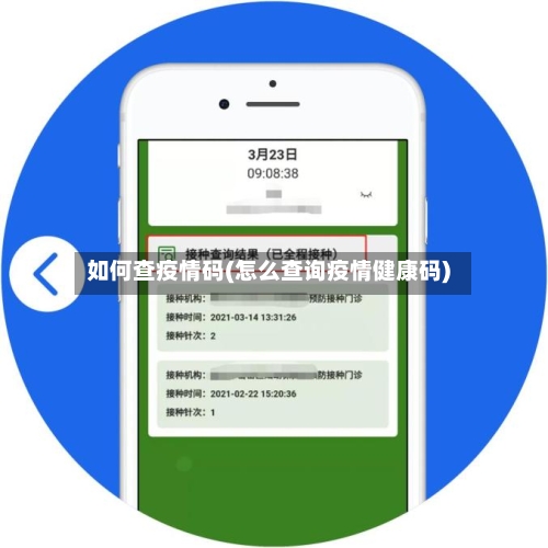 如何查疫情码(怎么查询疫情健康码)-第2张图片