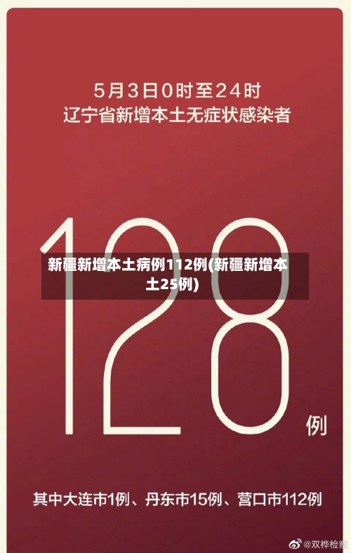 新疆新增本土病例112例(新疆新增本土25例)-第2张图片