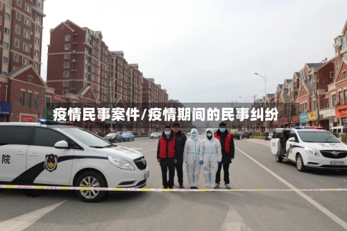 疫情民事案件/疫情期间的民事纠纷
