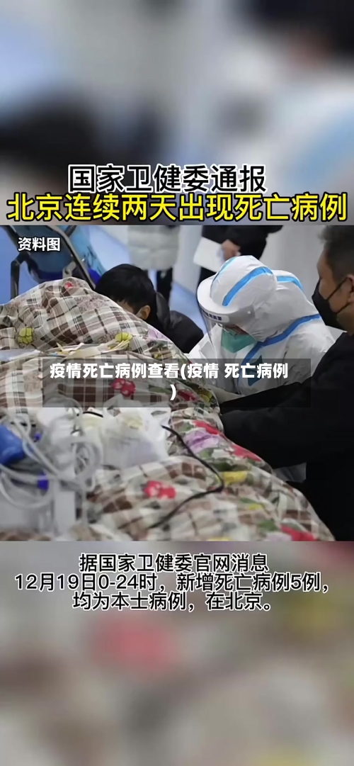 疫情死亡病例查看(疫情 死亡病例)-第3张图片