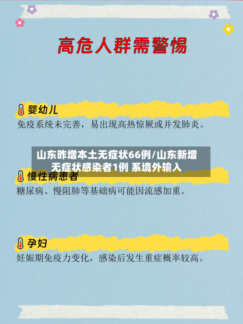山东昨增本土无症状66例/山东新增无症状感染者1例 系境外输入-第3张图片