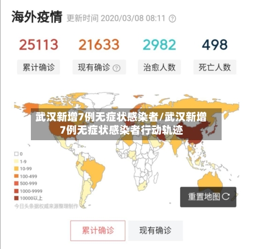 武汉新增7例无症状感染者/武汉新增7例无症状感染者行动轨迹-第3张图片