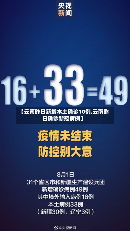 【云南昨日新增本土确诊10例,云南昨日确诊新冠病例】-第3张图片