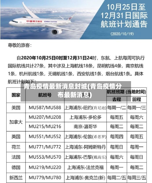 青岛疫情最新消息封城(青岛疫情分布最新消息)-第3张图片