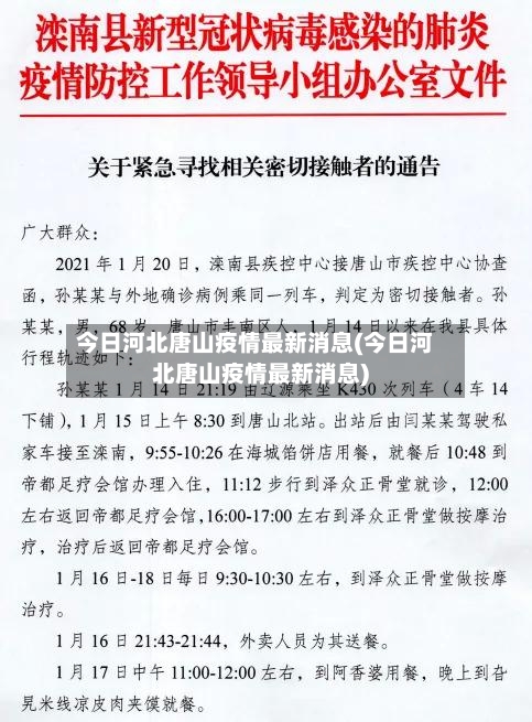 今日河北唐山疫情最新消息(今日河北唐山疫情最新消息)