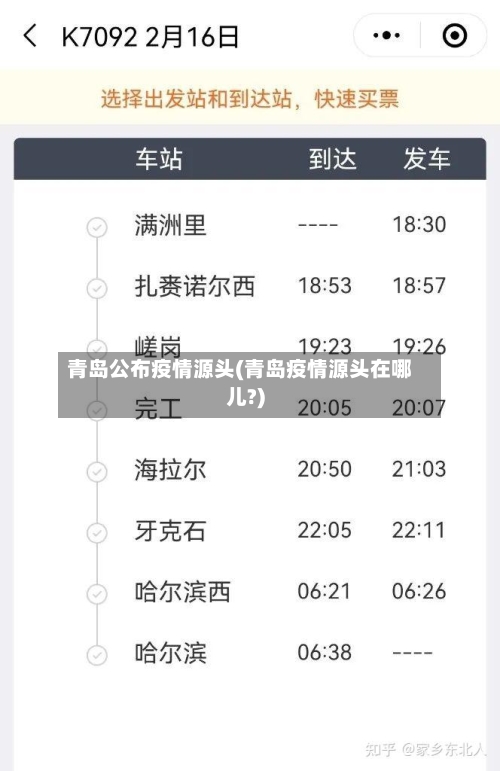 青岛公布疫情源头(青岛疫情源头在哪儿?)-第2张图片