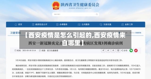 【西安疫情是怎么引起的,西安疫情来自哪里】-第2张图片