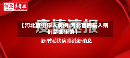 【河北首例输入病例,河北首例输入病例是哪里的】-第2张图片