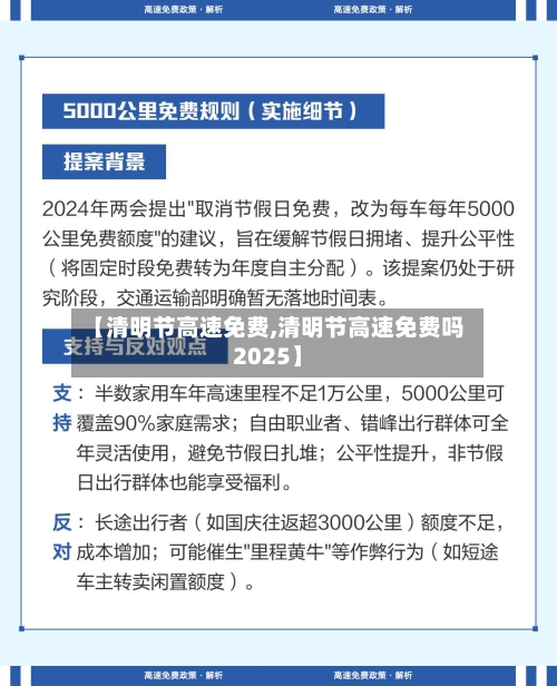 【清明节高速免费,清明节高速免费吗2025】