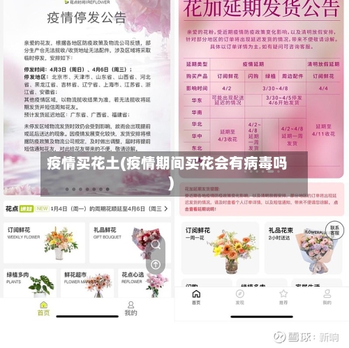疫情买花土(疫情期间买花会有病毒吗)
