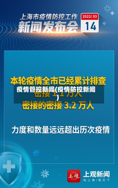疫情管控新闻(疫情防控新闻)-第2张图片
