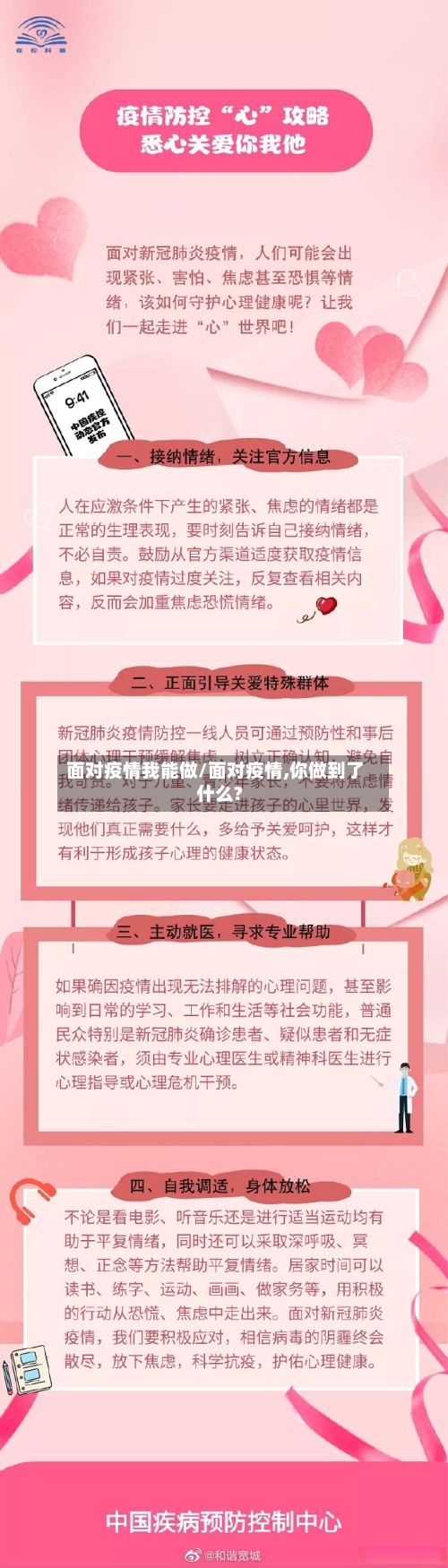面对疫情我能做/面对疫情,你做到了什么?