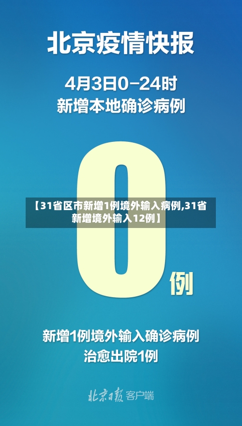 【31省区市新增1例境外输入病例,31省新增境外输入12例】-第2张图片