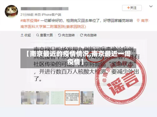 【南京最近的疫情情况,南京最近一周疫情】-第2张图片