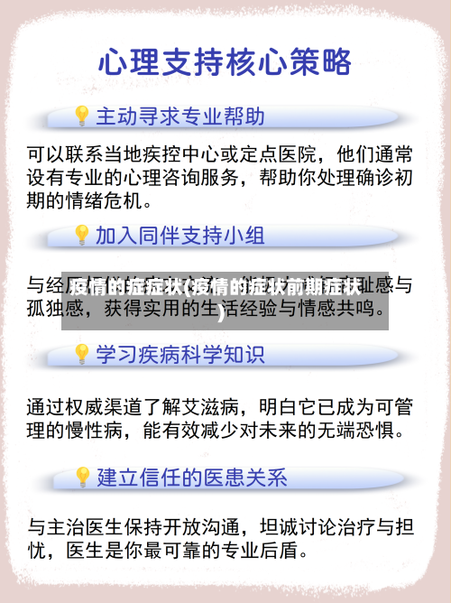 疫情的症症状(疫情的症状前期症状)