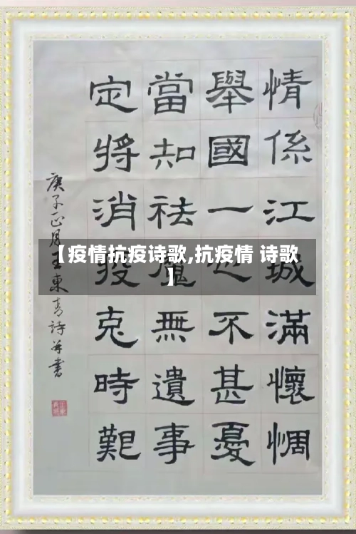 【疫情抗疫诗歌,抗疫情 诗歌】