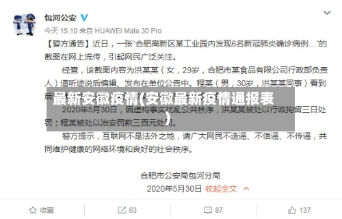 最新安徽疫情(安徽最新疫情通报表)-第2张图片