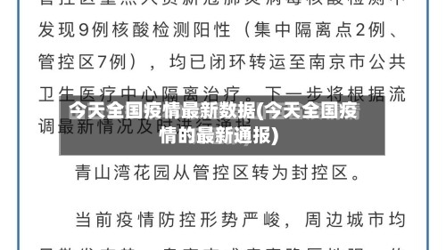 今天全国疫情最新数据(今天全国疫情的最新通报)-第2张图片