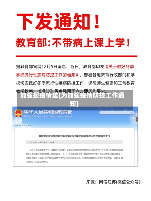 加强报疫情送(为加强疫情防控工作通知)