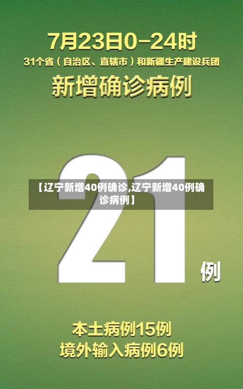 【辽宁新增40例确诊,辽宁新增40例确诊病例】