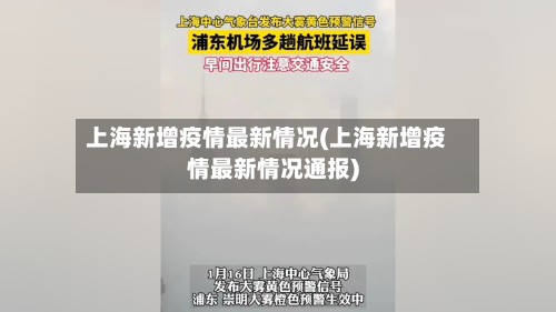 上海新增疫情最新情况(上海新增疫情最新情况通报)-第2张图片