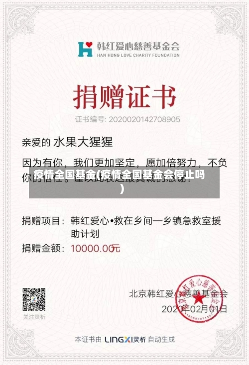 疫情全国基金(疫情全国基金会停止吗)-第3张图片