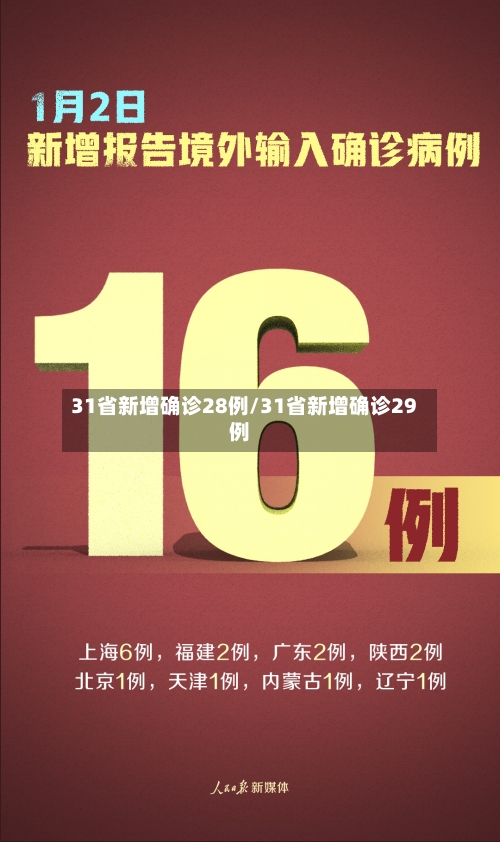 31省新增确诊28例/31省新增确诊29例-第2张图片