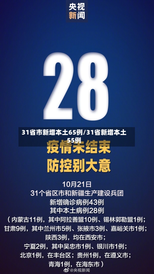 31省市新增本土65例/31省新增本土55例-第2张图片