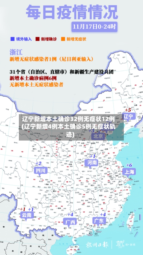辽宁新增本土确诊32例无症状12例(辽宁新增4例本土确诊5例无症状轨迹)