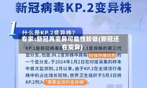 专家:新冠再变异可能性较低(新冠还在变异)-第2张图片