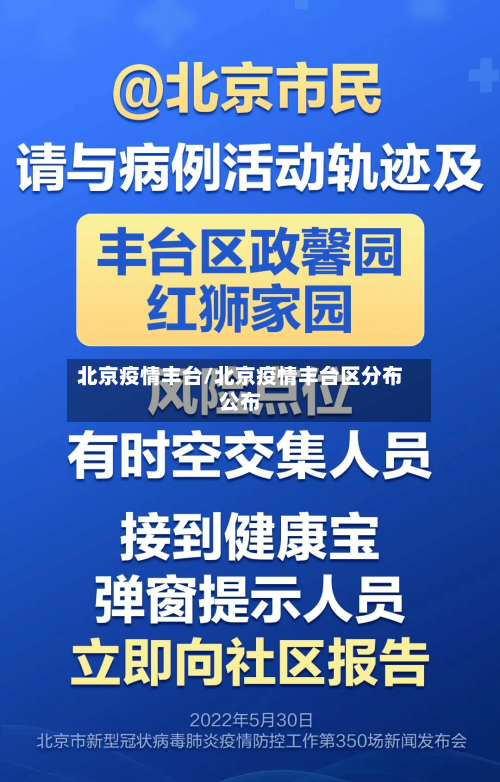 北京疫情丰台/北京疫情丰台区分布公布-第2张图片