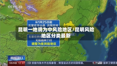 昆明一地调为中风险地区/昆明风险地区分类最新