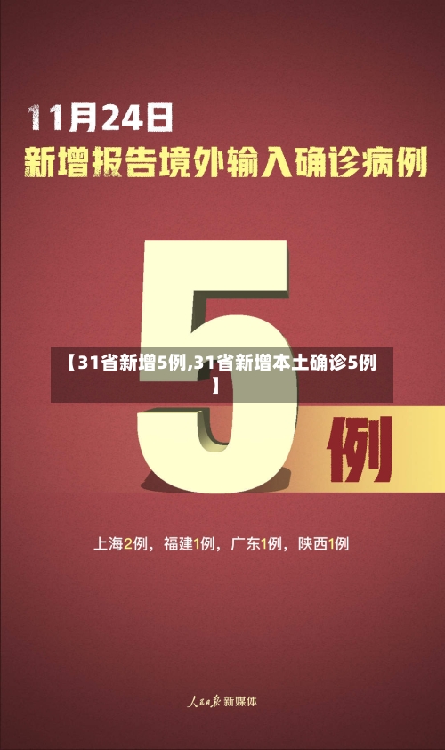 【31省新增5例,31省新增本土确诊5例】