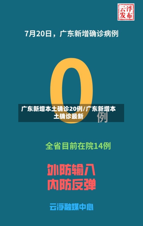 广东新增本土确诊20例/广东新增本土确诊最新